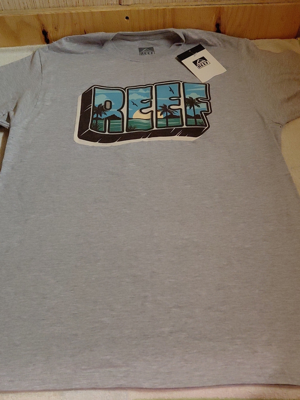 Reef Beachwear Graphic Tee, Men's Medium, NWT